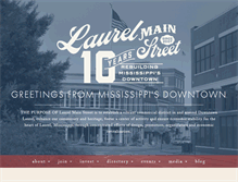 Tablet Screenshot of laurelmainstreet.com